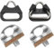 PATIKIL 1/4 Camera Neck Strap Screw Holder and Camera Strap Lug Ring, 2 Set Quick Install Camera Screws Triangle Split Ring Hook, Silver Brown for Nikon for Fujifilm for Pentax for Leica