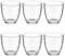 Set 6 vasos cortado 150ml colección VIVALTO