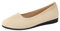 Ballerines Femme Confortable, Petit Talon Pied Large Chaussure Chic Et Elegant Plates Chausson Ballerine Femme, Interieur Confort Chic Élégant Pantoufle De Danse
