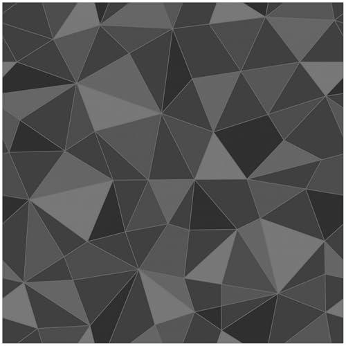 Wallario Memoboard aus Glas mit Motiv, Magnet-Tafel in 50 x 50 cm in Premium Qualität Geometrisches Schattenmuster