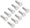 sourcing map 3/8-16x1-1/4 Boulon Hexagonaux Acier Inoxydable 304 Boulon à Vis Hexagonale 10pcs