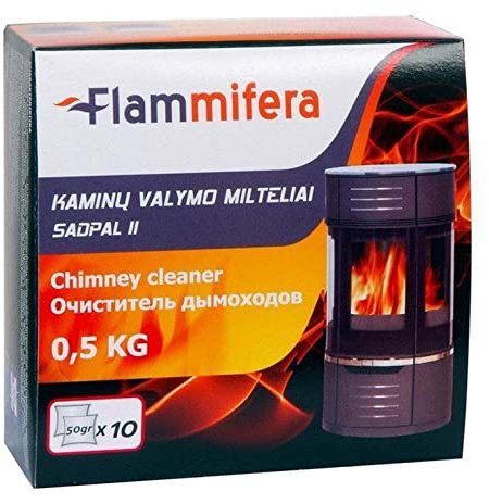 Kaminreiniger 0,5 kg Entrußer Ofenreiniger Russentferner Holzofen Ölofen Kamin
