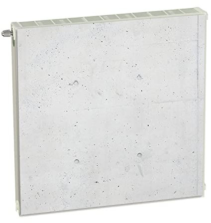 Magnetic Radiator Cover Grey Texture 60 x 60 cm Heating Cover Cover Magnetic Cover Mat Fridge Made of Flexible Magnet Digital Print