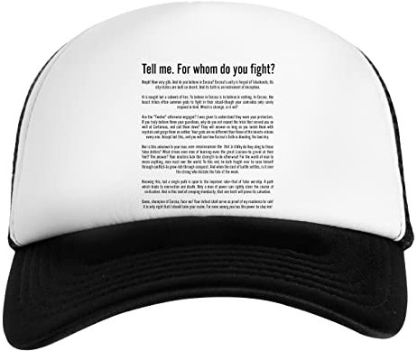 Ffxiv Gaius Praetorium Speech Weiß Schwarz Unisex Kinder Baseball Cap Kids White Black