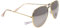 Miobo mit Edelstahl Metall Gestell Sonnenbrille Gold Silber