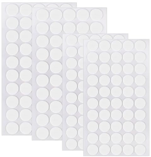200 Pcs Double Sided Adhesive Dots, 10mm&20mm Double-Sided Transparent Putty, Traceless Removable Sticky Pads, Multipurpose Waterproof Small Stickers, for DIY, Party Decorations, Balloon Decoration