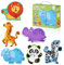 BBLIKE Kinder Tier Puzzle - Montessori Puzzle Spielzeug, für 3 4 5 Jahre alte Kinder Tiere Puzzle 6 Pack (Tier)