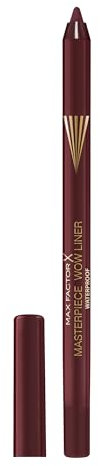 Max Factor Masterpiece Wow Liner, wasserfester, veganer Eyeliner mit 24 Stunden Halt und hochkonzentrierten Wow-Pigmenten, Fb. 190 Sweet Fig