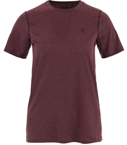 Fjällräven Damen Abisko Day Hike SS T-Shirt, Port, L