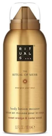 The Rituals of Mehr Body Lotion Mousse, Sweet Orange & Cedar Wood, 150ml
