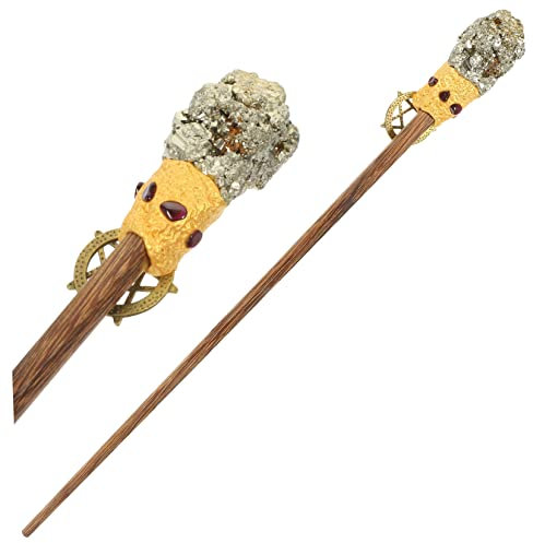 FOYTOKI Baguette Pierre de Naturel pour Halloween Accessoire de Cosplay Unique et Décoration de Fête Motif de Aléatoires