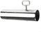 Fauhapyway Tubo de estufa de leña de acero inoxidable de 60 mm con escudo térmico para chimenea con perilla ajustable para barbacoa interior al aire libre tienda tipi