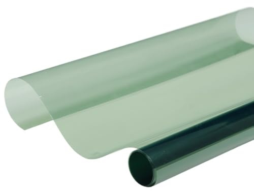 TöNungsfolie Auto Autofenster-Tönungsglasaufkleber, hellgrün, 95% UV-beständig, Heimglasaufkleber, Wärmeabweisungsfolie(50cmx600cm)