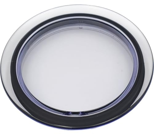 NaschLager Milchaufschäumer-Deckel Aero3 ES0087071 CPL V2, transparent mit Dichtungsring, Spritzschutz Abdeckung, kompatibel mit DeLonghi EN266 EN267 EN266BAE EN267BAE EN267WAE EN267CAE Ersatzteil