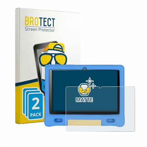 BROTECT Entspiegelungs-Schutzfolie für Bufo Kids Tablet 10.1 (2 Stück) Matte Displayschutz-Folie, Anti-Reflex, Anti-Fingerprint