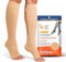 Lemon Hero Uomo con zip compressione calze con punta aperta Beige medio