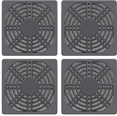 Wathai 2 Pack 80mm PC fan Dust Filter Cover Computer Mess