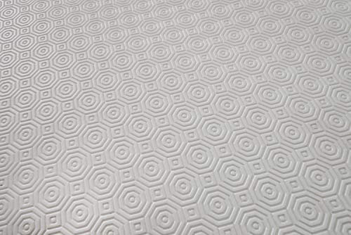 Soleil d'ocre Tischdecke, PVC, 140 x 200 cm, Weiß