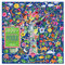 eeBoo Tree of Life 1000-teiliges quadratisches Puzzlespiel für Erwachsene, „Piece and Love“