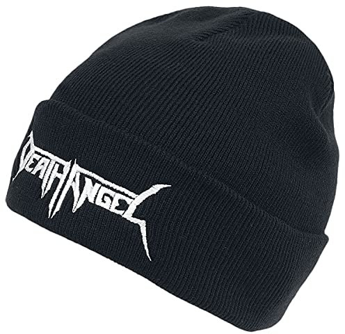 Death Angel Logo - Beanie Unisex Mütze schwarz 100% Polyacryl Band-Merch, Bands