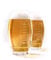 40YARDS American Football Glas (2er Set) mit erhabener Football Naht (600 ml) - Super als Football Geschenk für Fans oder Football Deko auf der Bowl Party