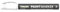 Tracer Construction Paint Marker (1-3mm Bullet Point General-Purpose Marker with high visibility ink) – White