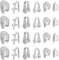 SUPERFINDINGS 24pcs 6 Styles Anhänger Kette Verschluss Clip Platin Messing Halskette Verschlüsse Eispickel Pinch Bails Für DIY Craft Armband Schmuckherstellung