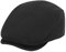 ZLYC Sommer Ivy Schirmmützen Sallonmütze Baumwolle Flatcap für Herren(Rückenschnalle Schwarz)