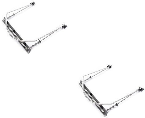 Supvox 2 Stück 24 Mundharmonika-rack Harfenhalter Mundharmonika-ständer Mundharmonika-harfengestell Mundharmonika-halshalter Mundharmonika-haltebügel Mundharmonikahalter Metall Nacken