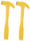 KOMBIUDA 4 Stück Simulierter Kleiner Hammer Hammerspielzeug lustiger Kinderhammer Werkzeug für Kinder kinderwerkzeug Safe Toy Spielhammer Hammerhammer für Kleinkinder Metall Yellow