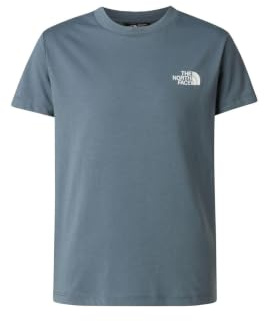 The North Face Kinder Box NSE Regular SS T-Shirt, Granite Grey, 140