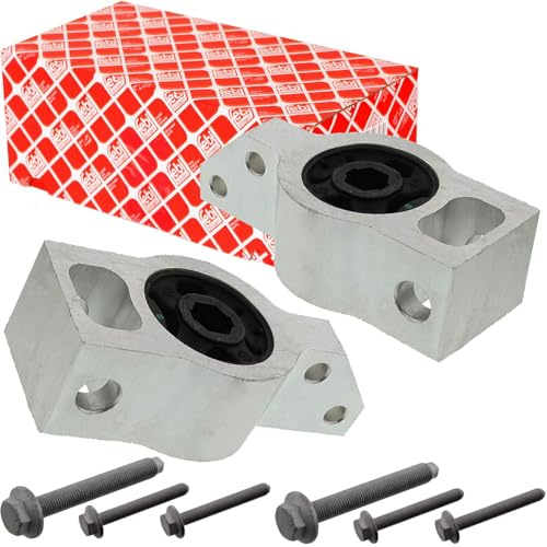 2x Febi Querlenker Lager vorne | 32542+32541 für A3 Golf 5 6 Scirocco Octavia