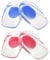2 Pairs Gel Heel Cups, Silicone Heel Cup Pads for Plantar Fasciitis, Heel Spur & Achilles Pain, Gel Heel Cups and Cushions Absorbing Support (L)