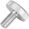 10 Stücke M8 Verzinktem Kohlenstoffstahl Flügelschraube Flachrändelkopfschrauben Schrauben Repair Tool Zubehör(M8*16（10pcs）)