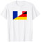 Frankreich Flagge France Germany Friend Deutschland Fahne T-Shirt