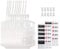 PEKKA 10Pcs 400ML Transparent Drink Bag with 10x Stickers Reusable Blood Energy Bag Props Halloween Decorations
