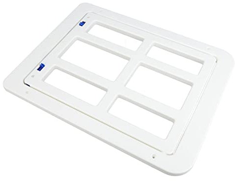 Cat Screen Door, Cat Door Cat Door For Window Small Dogs Cats Automatic Closure Gate with Screws Nut Entrance Screen Cat Door For Sliding Door Flap Lockable Door Insert For Pet