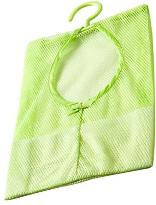 Cabilock Mesh Clothespin Bag Laundry Basket Quick Dry Mesh Shower Storage Bag for Bathroom Kitchen