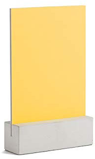 Korn Produkte Tischaufsteller T&A, für DIN A5, hochwertig, schlicht und funktional. Werbeaufsteller aus Beton