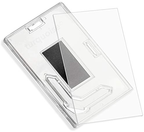 X-Large Premium Quality Clear Acrylic Blank Fridge Magnets 90mm x 60mm | Photo (Pack of 250)