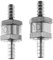 Rückschlagventil, 8 mm, Rückschlagventil, Aluminium, für Öl, Benzin, Diesel, Wasserleitung, 2 Stück
