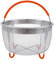 BRONG Cestello Cottura a Vapore Pentola a Pressione Inox 6QT Cestello Vapore Instant Pot con Manico per Carne Cestello Uova