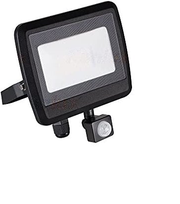 Kanlux ANTEM LED Strahler 30W-NW-SE B schwarz 4000k 2400lm mit Bewegungsmelder
