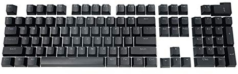 Worparsen 106Pcs Backlight ABS Key Caps Replacement Tool Kit Mechanical Keyboard Accessory