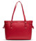 Lazarotti Bologna Leder Shopper Tasche Damen | Tote Bag mit seitlichen Kordelzügen | XL Schultertasche 36 cm