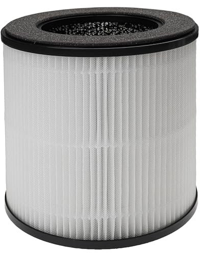 vhbw Luftilter kompatibel mit Acekool B-D02F Luftreiniger - Kombifilter Vorfilter + HEPA + Aktivkohle