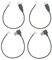 Cavo da USB 2.0 su cavo nudo, corrente aperta, 12 pollici, 30cm, 5 V, 22 AWG, 2 core, Power Pigtail, cavo, fai da te, 2 connettori dritti e 2 connettori a L ad angolo retto