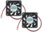 ANVISION 2-Pack 60mm x 15mm DC 24V Brushless Cooling Fan, Dual Ball Bearing