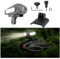 Avata 2 Kamera Halterung mit Suchscheinwerfer für DJI Avata 2, Kamerahalterung Erweiterungsset mit 1/4 Adapter für DJI Action 2 / Insta360 GO3/Go2/Go1 Sport Kamera (Halterung mit Licht)