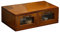 PHENOFICE Platzsparende Computer Erhöhung Stand Desktop Storage Box Holz Kommode Vintage Design Für Hause